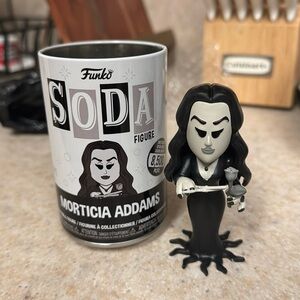 Funko Soda Figurine- Morticia Addams figurine, opened figurine